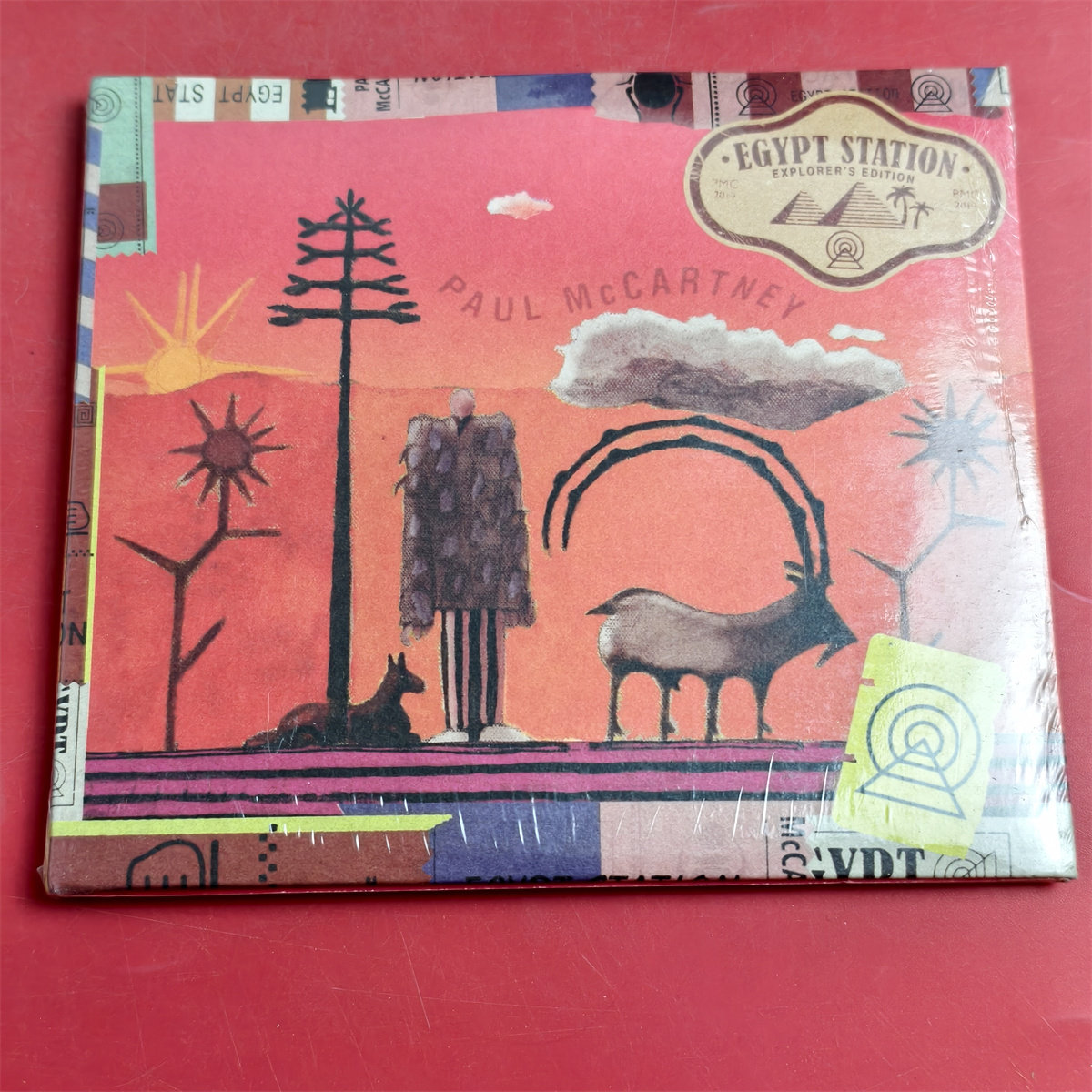 Пол Маккартни Paul-McCartney Egypt Station Египетская станция 2CD Версия в чернилах Нераспечатанная Изображение 1