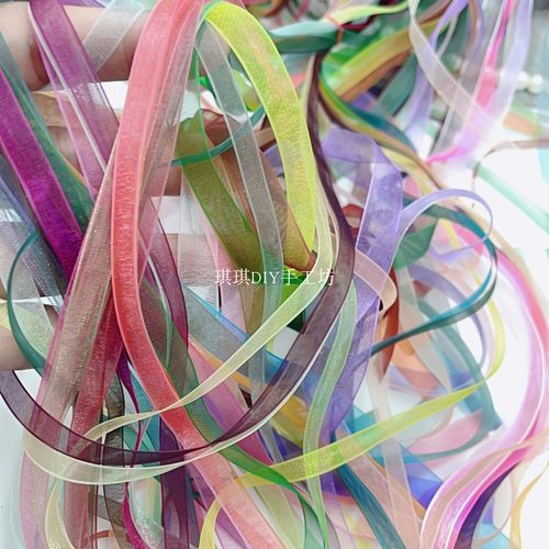 雪纱DIY手工蝴蝶结飘带礼盒丝带