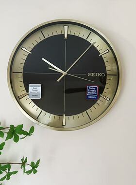 SEIKO实木座挂两用时钟