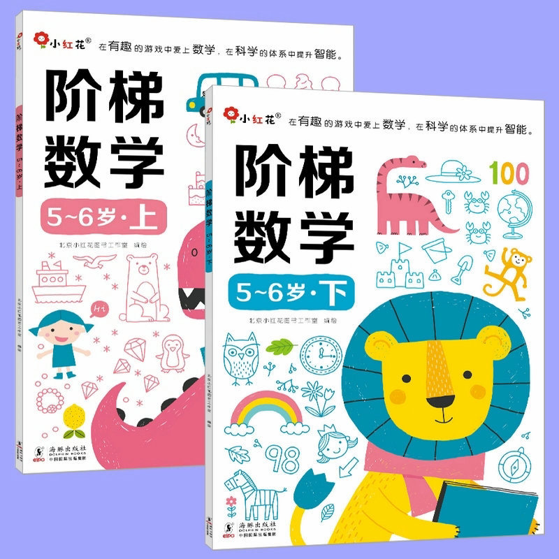 小红花5-6岁数学启蒙书籍