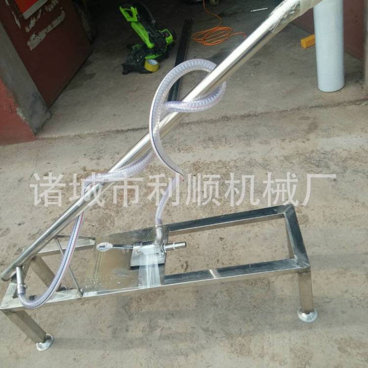 小型猪大肠翻肠机反面冲洗猪肠脚踏控制出水量厂家