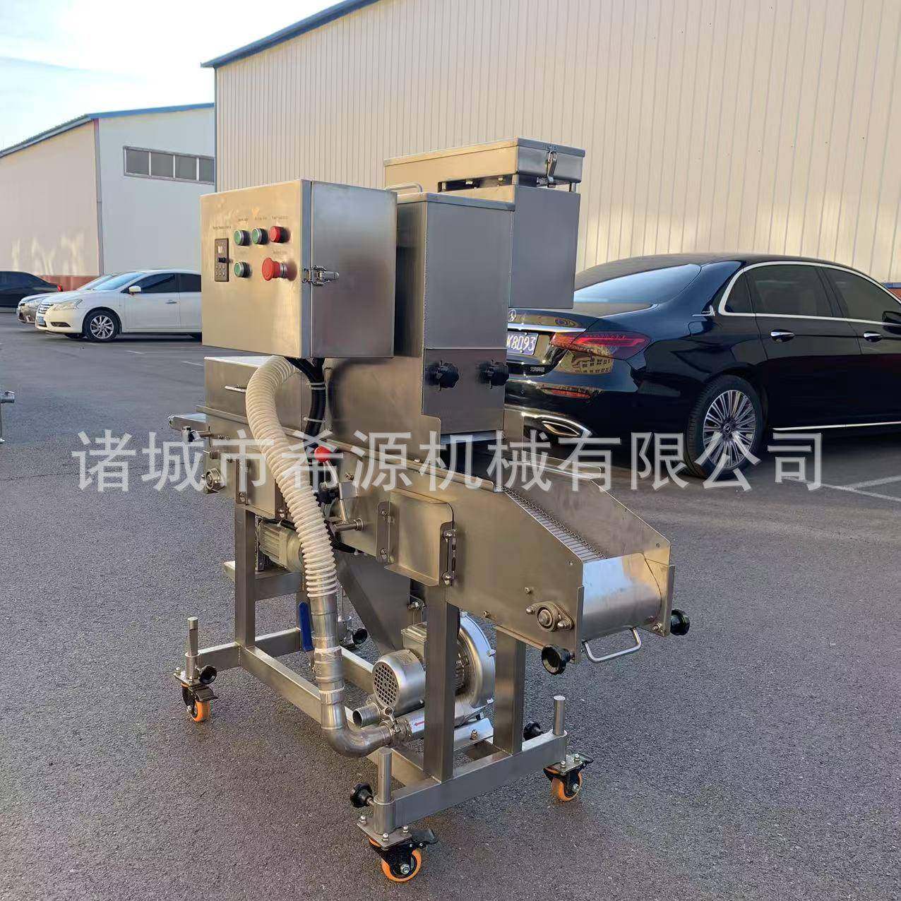 商用上糠机隧道式挂糠设备全自动裹面包屑生产设备全自动麻薯上粉