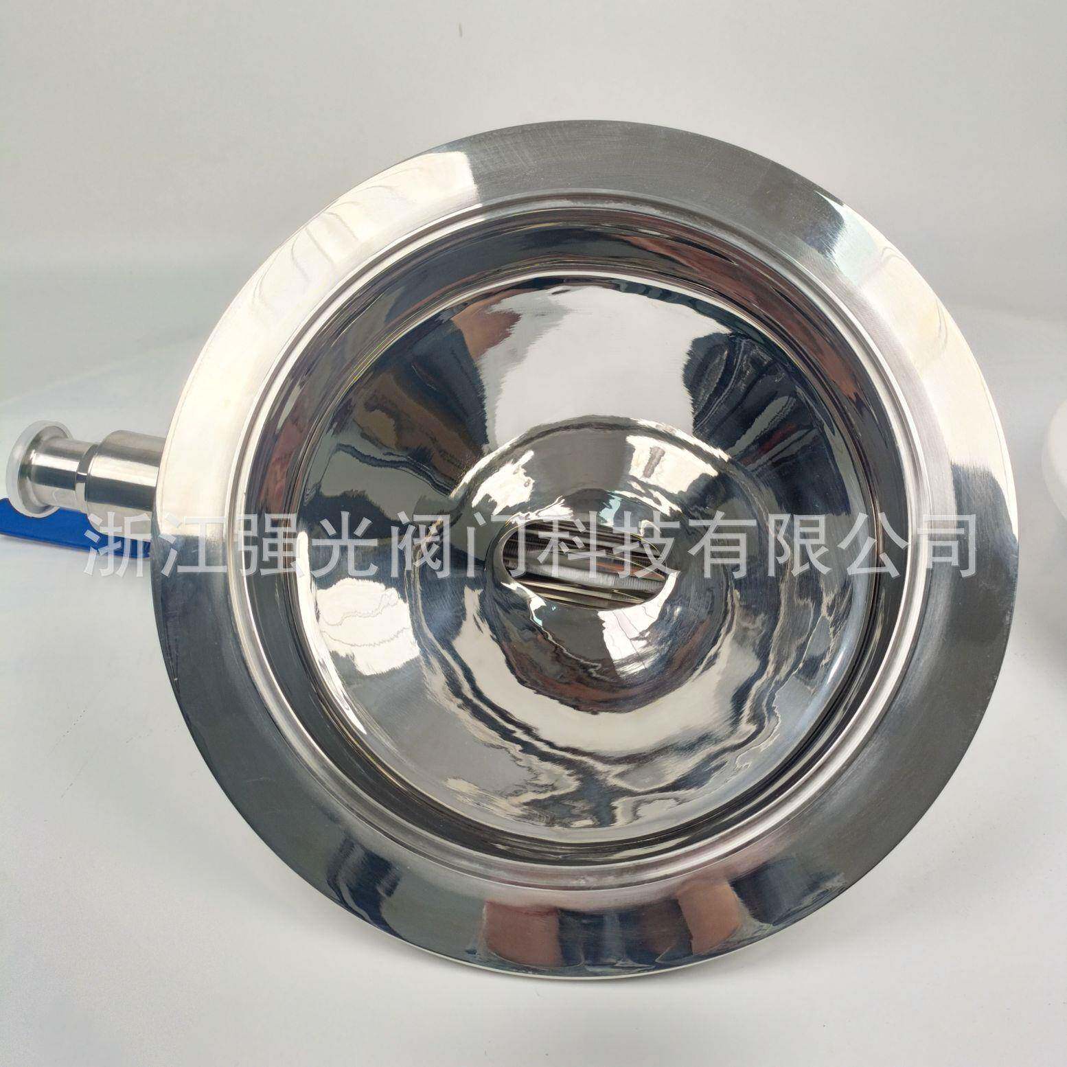 无尘投料站与真空上料机连接卫生级食品级不锈钢出料吸料适配器