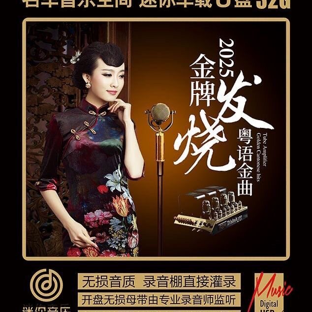 粤语试音翻唱金曲煲机发烧车载音车载音乐U盘