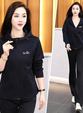今年款行爆款外套女9695469新秋季女装流上衣卫宽松拉链开衫衣春