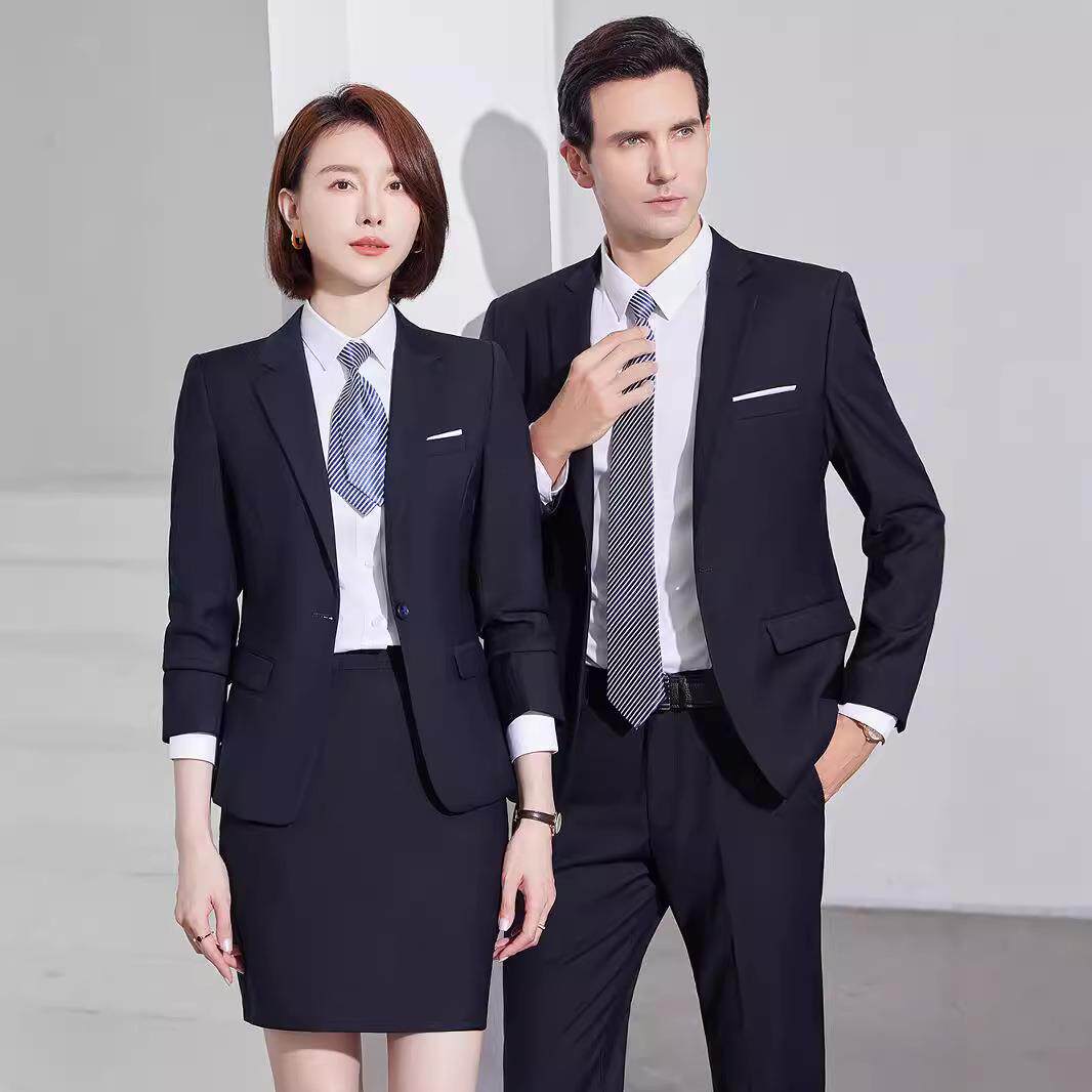 秋银冬职业装务套装男女LYH-1188同商款厚正款装韩版西装外套售楼