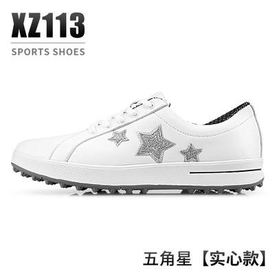 专柜正品高尔动夫球鞋女款运休XZ11闲钉鞋鞋无超纤防水