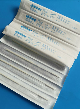 一次性口腔内部取样棒口腔唾液粘液采样棒基因检测拭子咽拭子