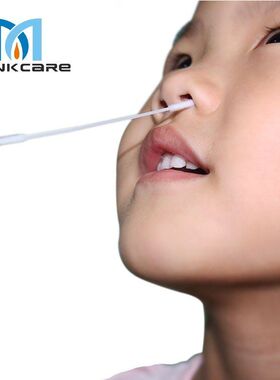 PS杆PP杆可折断取样棉签人造丝易折断海绵拭子实验室测试棉棒