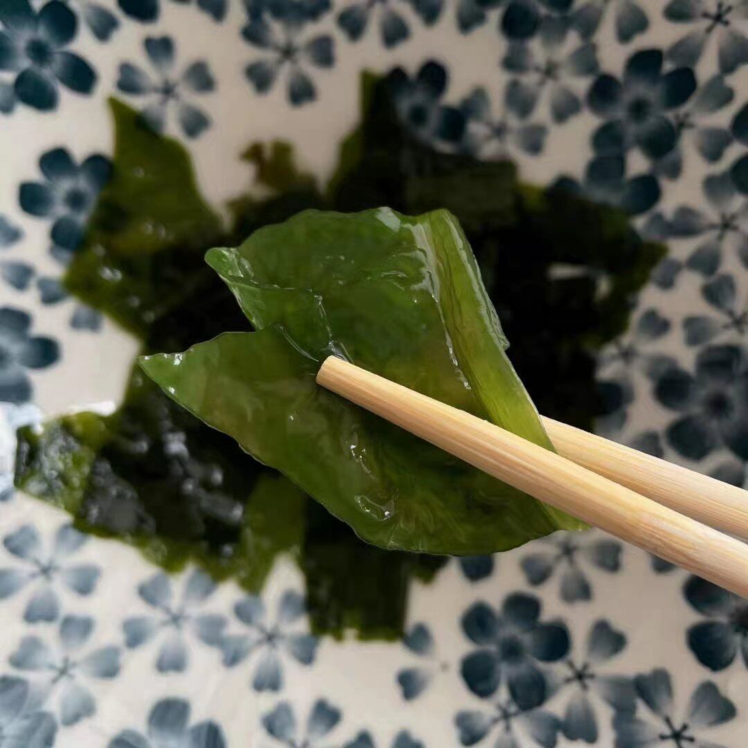 雨乐农品  特级新鲜海木耳免洗海白菜海带芽100克