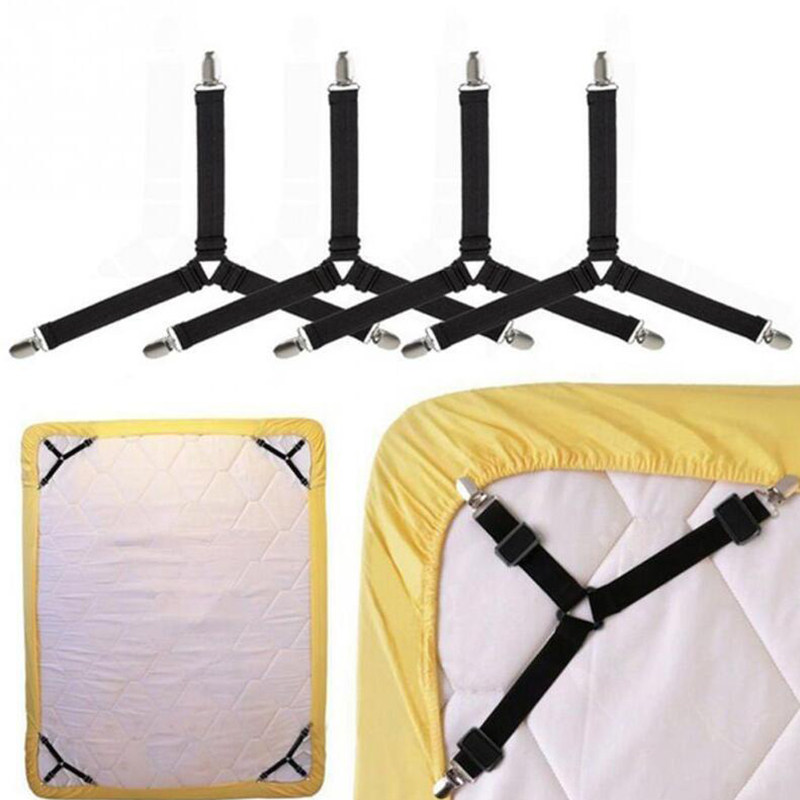 4PCS/Lot Adjustable Bed Sheet Clips Cover Grippers Holder Ma|ruв категории домашний ткань, подушка/подушка - от Buy2taobao.com для оказания профессиональной услуги покупки агента Taobao