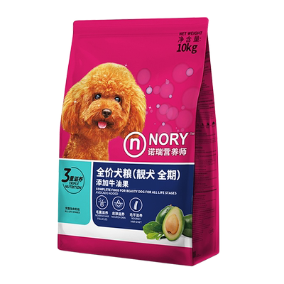 诺瑞牛油果美毛狗性价比犬粮