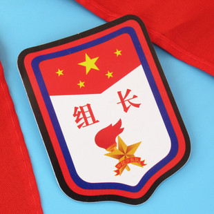 组长臂章牌子少先队员班干部徽章别针式袖标小学生队干部袖章