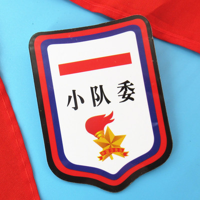 小队委臂章牌子少先队员班干部徽章别针式袖标小学生队干部袖章