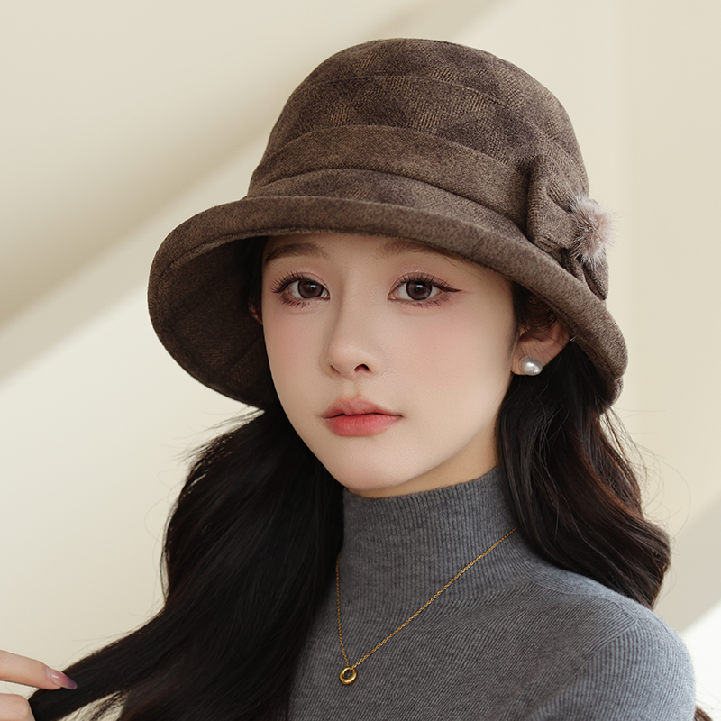 中老年人女士冬天保暖防寒盆帽