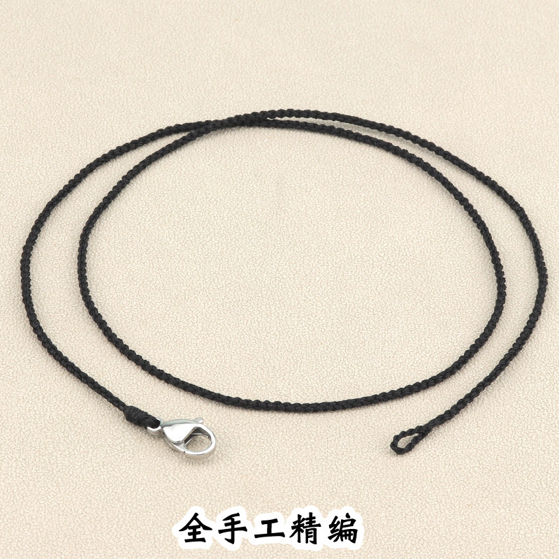 高端手工编织绳吊坠挂绳不掉色