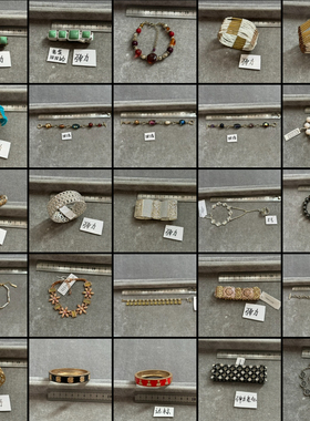 孤品美货21出口尾货外贸饰品手镯手链默认微瑕完美主义者勿拍复古