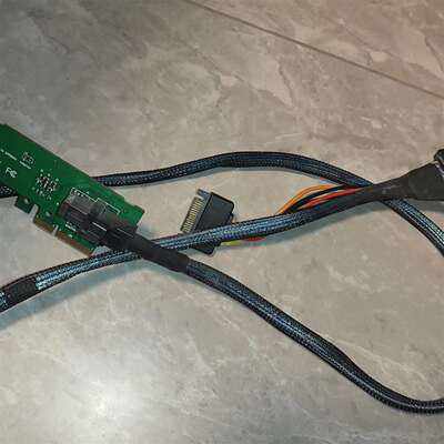 可维修pcie x4 转 8643 转sas sff8639 u2议价