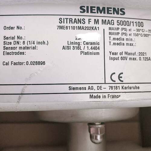 可维修7ME6110-1MA20-2AA1西门子流量计未使用7议价