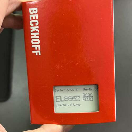 可维修倍福EL6652-0010 EtherNet/IP从站模块，议价