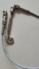 Nhà máy sản xuất giàn lan can hàng hải tùy chỉnh 
            bán hàng trực tiếp có thể được tùy chỉnh theo bản vẽ cáp thép mạ kẽm cáp lụa