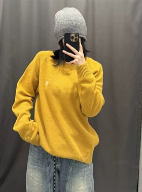 男女同款！2025秋冬情侣柔软绵羊毛圆领针织衫长袖毛衣毛衫485271