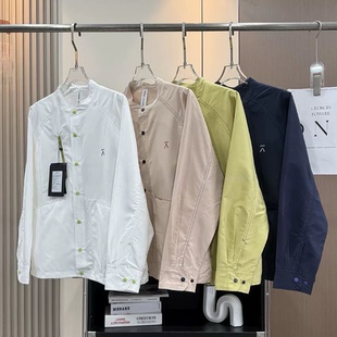 衬衫 大厂订单 户外通勤透气宽松休闲立领长袖 新品 外套上衣女 春季