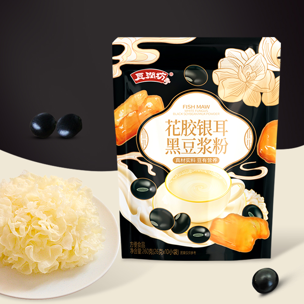 豆润坊花胶银耳黑豆浆粉