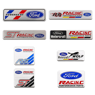 适用福特领睿领裕蒙迪欧探险者锐界福克斯汽车ST运动金属RS车身贴