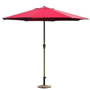 盈佰客大号户外遮阳伞太阳伞庭院伞沙滩伞摆摊伞手摇中柱伞广告伞