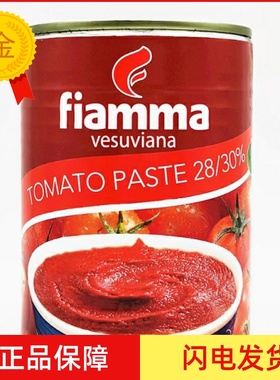 意大利原装进口火山双倍浓缩番茄膏茄膏意式番茄酱Tamato Paste