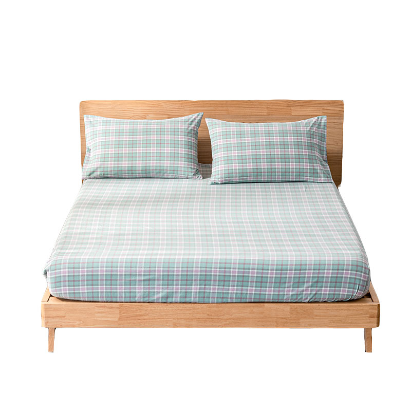 良品无印学生宿舍水洗夏季床单