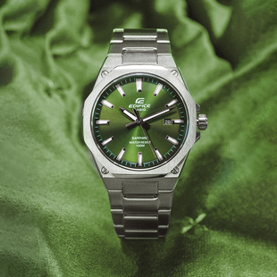 S108 轻薄简约商务石英表EFR 卡西欧男生手表EDIFICE官方正品 时尚