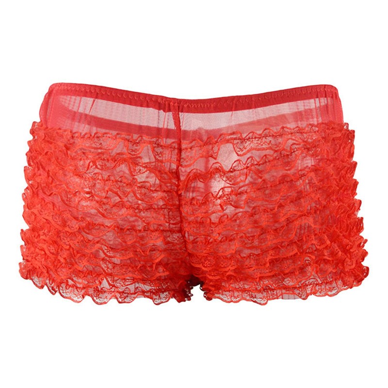 2022 Women Sexy Panties Ladies Ruffled Lace Bloomers Knicker