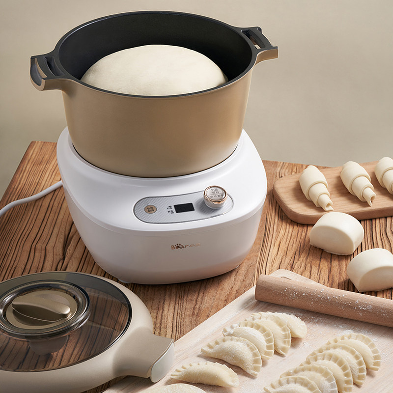 3小熊全自动和面机家用小型揉面发酵机商用5升活面搅拌发面厨师机