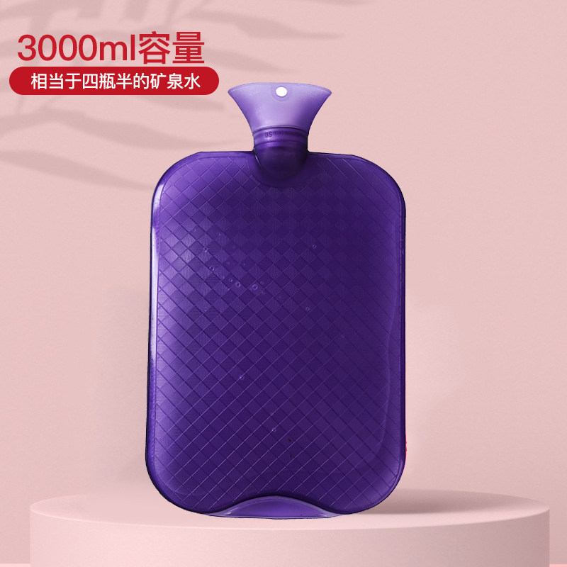 注水热水袋大容量暖被窝老人冬天热敷暖身体灌水暖水袋3升保温