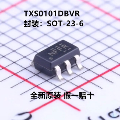 全新原装 TXS0101DBVR TXS0101DBV 丝印NFFR 封装SOT-23-6 转换器
