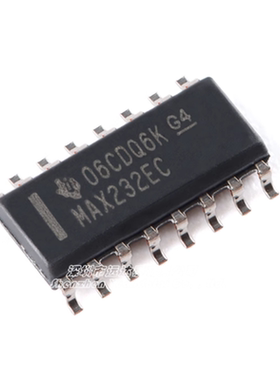 MAX232ECDR+T MAX232ECDR MAX232EC 封装SOP-16 全新原装