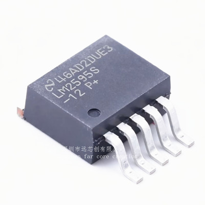 LM2595SX-12 LM2595S-12 封装TO-263-5 降压电压稳压器 原装