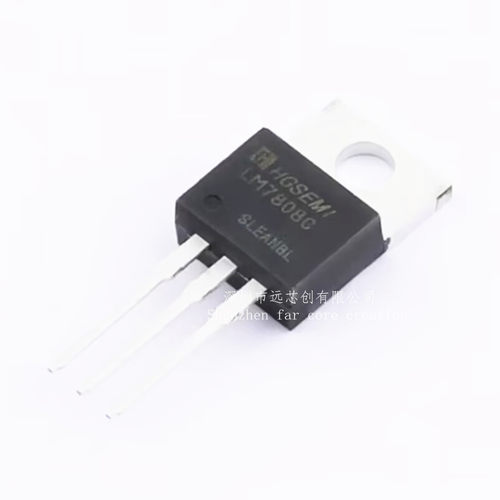全新原装 LM7808CT LM7808C LM7808 封装TO-220-3 线性稳压器