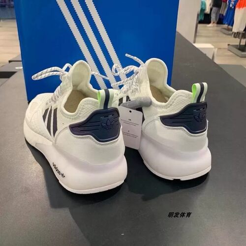 Adidas阿迪达斯三叶草ZX 2K Boost男子经典休闲缓震跑步鞋 FX8489