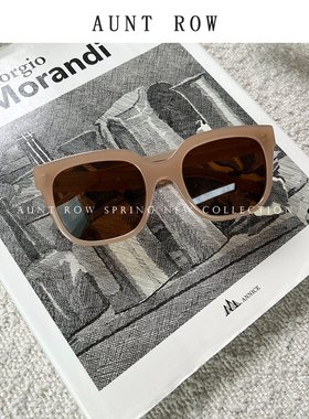 AuntRow SS 小蝴蝶 大利原版醋酸纤维板材蝶形镜框&CE家太阳镜