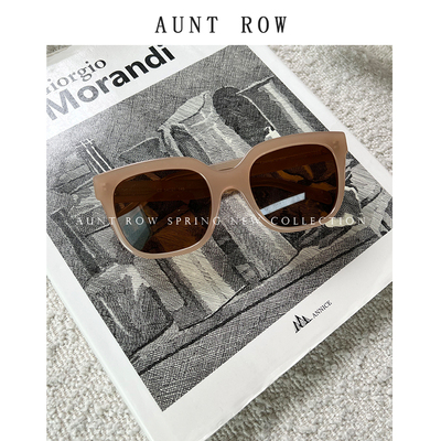 AuntRow SS 小蝴蝶 大利原版醋酸纤维板材蝶形镜框&CE家太阳镜
