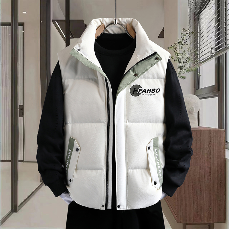 羽绒棉马甲男新款冬季外穿