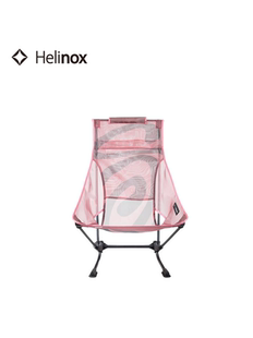 Helinox X Stussy联名户外粉色收藏沙滩椅露营椅Beach防陷椅