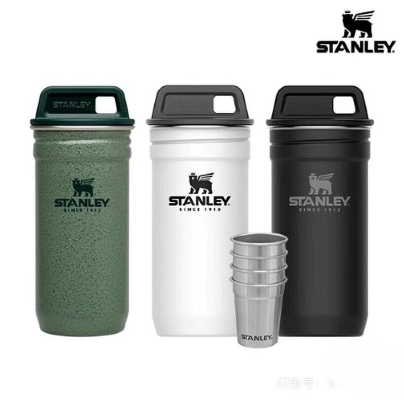 Stanley史丹利户外酒壶酒杯随身酒壶酒杯不锈钢便携套装小酒壶