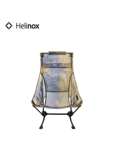 Helinox Stussy Beach Chair联名金色便携折叠户外休闲沙滩椅