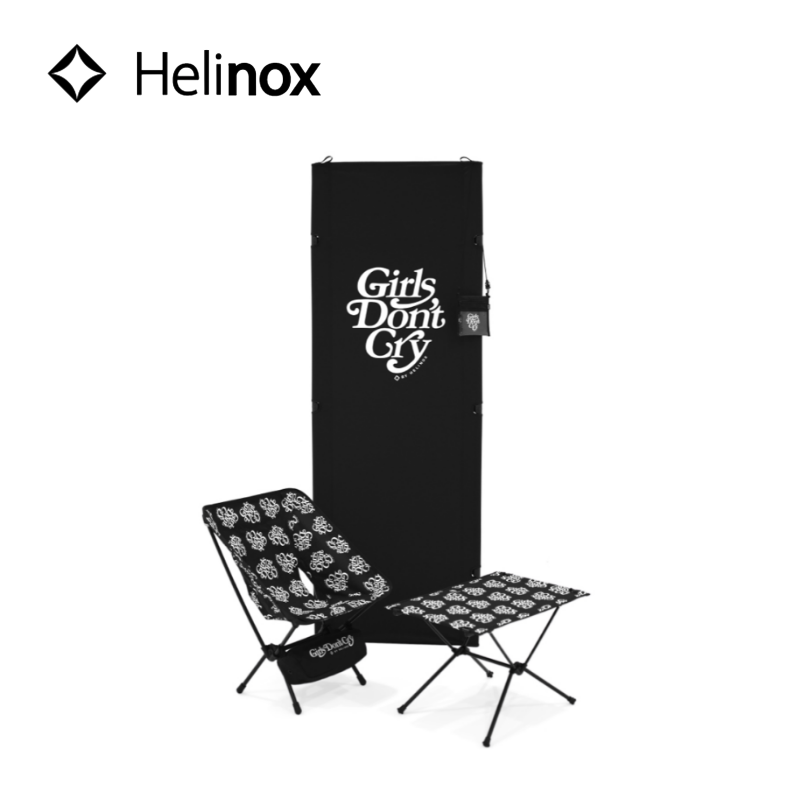Helinox X Verdi户外露营桌月亮椅行军床折叠野餐烧烤垂钓户外椅