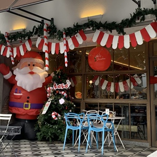 圣诞节装饰挂件店铺门帘圣诞树吊饰店铺场景布置儿童房间拉旗道具