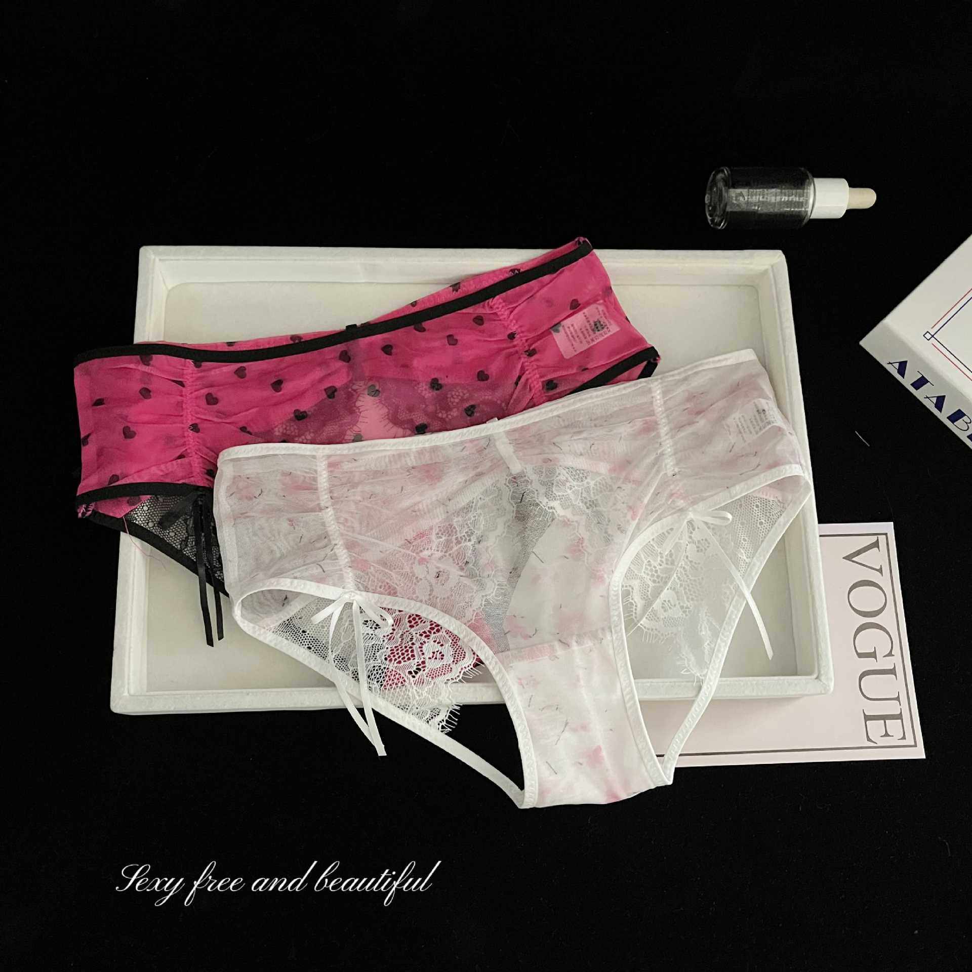 新款性感蕾丝爱心豹纹内裤女生刺绣透气包臀柔软三角裤御姐勾人,女士内衣/男士内衣/家居服,女三角裤,淘宝优惠券,粉丝福利购,淘宝优惠卷